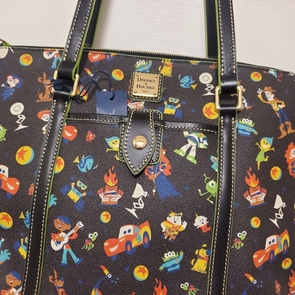NWT Disney Dooney & Bourke Pixar Tote Medium, Authentic - Picture 3 of 11